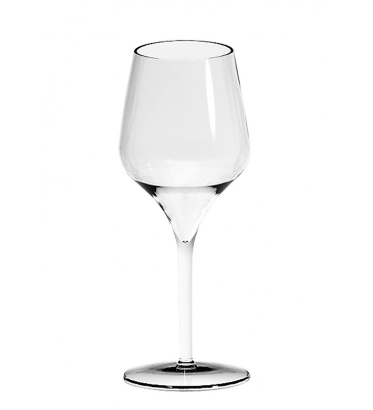 YAYODS Lot de 12 verres à vin sans pied réutilisables en plastique  transparent pour vin rouge et blanc, eau, jus, cocktails 450 ml