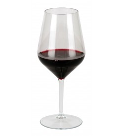 Verres à vin en Tritan plastique réutilisables 47 Cl, transparent