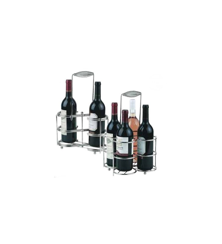 Wine bottle holder from 2 to 4 bottles