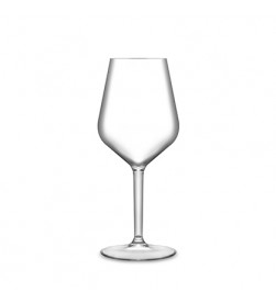 Verre à vin en plastique transparent recyclable - Gobelet à vin incassable  - Gobelets jetables et réutilisables pour Cha